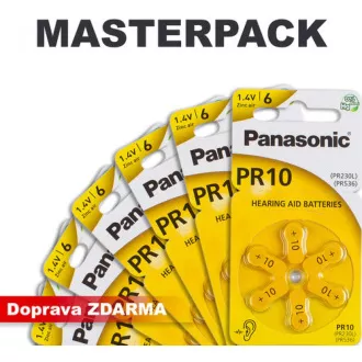 PANASONIC Zinkovzduchová batéria PR-230(10)/6LB AAA 1, 2V (Blister 6ks)