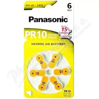 PANASONIC Zinkovzduchová batéria PR-230(10)/6LB AAA 1, 2V (Blister 6ks)