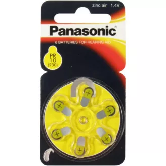 PANASONIC Zinkovzduchová batéria PR-230(10)/6LB AAA 1, 2V (Blister 6ks)