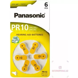 PANASONIC Zinkovzduchová batéria PR-230(10)/6LB AAA 1, 2V (Blister 6ks)