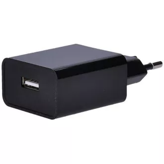 Solight USB nabíjací adaptér, 1x USB, 2400mA, AC 230V, čierny Solight USB nabíjací adaptér, 1x USB, 2400mA, AC 230V, čierny