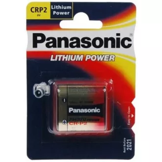 PANASONIC Lítiové - FOTO batéria CR-P2L/1BP 6V (blister - 1ks)