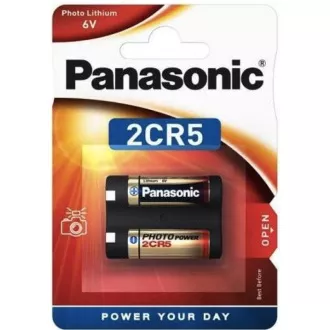 PANASONIC Lítiové - FOTO batéria 2CR-5L/1BP 6V (blister - 1ks) PANASONIC Lítiové - FOTO batéria 2CR-5L/1BP 6V (blister - 1ks)