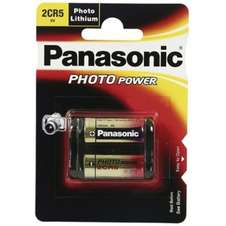 PANASONIC Lítiové - FOTO batéria 2CR-5L/1BP 6V (blister - 1ks)