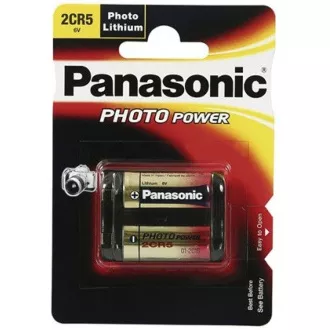 PANASONIC Lítiové - FOTO batéria 2CR-5L/1BP 6V (blister - 1ks) PANASONIC Lítiové - FOTO batéria 2CR-5L/1BP 6V (blister - 1ks)