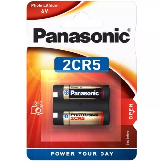 PANASONIC Lítiové - FOTO batéria 2CR-5L/1BP 6V (blister - 1ks) PANASONIC Lítiové - FOTO batéria 2CR-5L/1BP 6V (blister - 1ks)