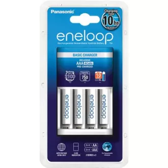 PANASONIC NAB. KJ51MCC04E 4xAAA ENELOOP N, 800 mAh pre AA/AAA (Blister 4ks + nab.)