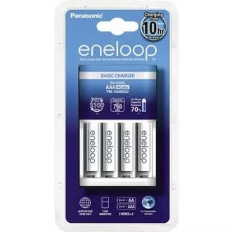 PANASONIC NAB. KJ51MCC04E 4xAAA ENELOOP N, 800 mAh pre AA/AAA (Blister 4ks + nab.)