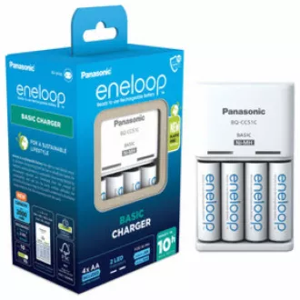 PANASONIC NAB. KJ51MCC40E 4xAA ENELOOP N, 2000 mAh pre AA/AAA (Blister 4ks + nab.)