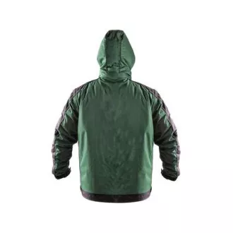 Bunda CXS IRVINE, zimná, pánska, zeleno-čierna, veľ. XL