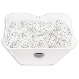 DESQ Skartovačka, 4 x 38 mm, 15l, krížový rez, biela DESQ Skartovačka, 4 x 38 mm, 15l, krížový rez, biela