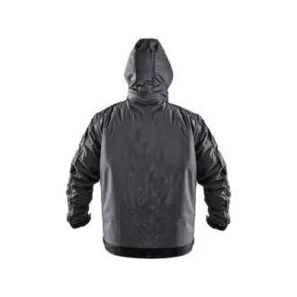 Bunda CXS IRVINE, zimná, pánska, šedo-čierna, veľ. 2XL