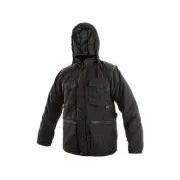 Pánska zimná bunda GEORGIA, čierna, veľ. 3XL