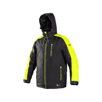 Bunda CXS BRIGHTON, zimná, pánska, čierno-žltá, veľ. 4XL Bunda CXS BRIGHTON, zimná, pánska, čierno-žltá, veľ. 4XL