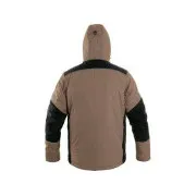Bunda CXS BALTIMORE, pánska, béžovo - čierna, veľ. XL