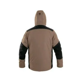 Bunda CXS BALTIMORE, pánska, béžovo - čierna, veľ. XL