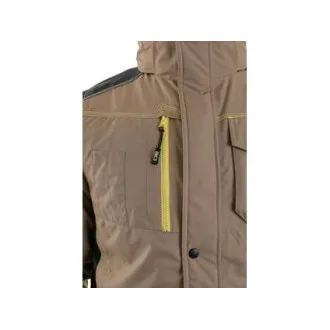 Bunda CXS BALTIMORE, pánska, béžovo - čierna, veľ. 3XL Bunda CXS BALTIMORE, pánska, béžovo - čierna, veľ. 3XL