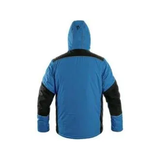 Bunda CXS BALTIMORE, pánska, stredne modrá - čierna, vel. 2XL Bunda CXS BALTIMORE, pánska, stredne modrá - čierna, vel. 2XL