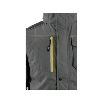 Bunda CXS BALTIMORE, pánska, šedo - čierna, veľ. 4XL Bunda CXS BALTIMORE, pánska, šedo - čierna, veľ. 4XL