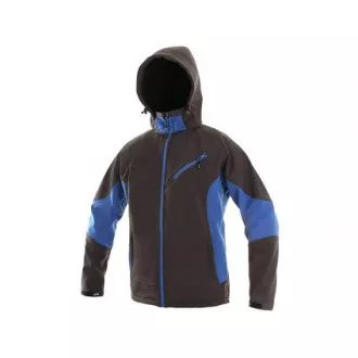 Pánska softshell bunda CXS SACRAMENTO, šedo-modrá, veľ. 2XL Pánska softshell bunda CXS SACRAMENTO, šedo-modrá, veľ. 2XL