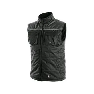 Vesta CXS SEATTLE, pánska, zimná, fleece, čierno-šedá, vel. 3XL Vesta CXS SEATTLE, pánska, zimná, fleece, čierno-šedá, vel. 3XL