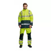 BI ROAD bunda HV oranžová/navy L
