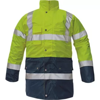 BI ROAD bunda HV žltá/navy XL