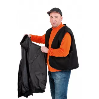 PILOT bunda čierna L