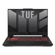 ASUS NTB TUF Gaming A15 (FA507N-LP131), R5-7535HS, 15, 6" 1920 x 1080, 16GB, 1TB SSD, NVIDIA RTX4050, bez OS, Gray