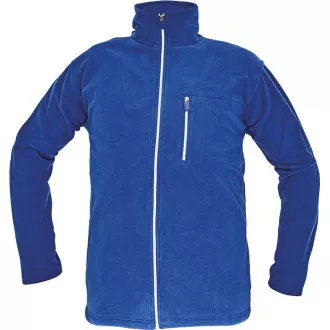 KARELA fleecová bunda šedá XXXL