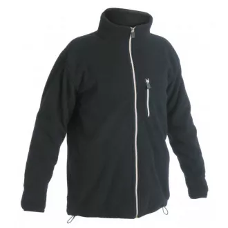 KARELA fleecová bunda čierna XXXL KARELA fleecová bunda čierna XXXL