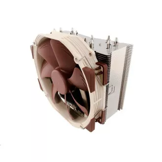 NOCTUA Chladič CPU NH-U14S, 1x 140mm, LGA1851, AM5, hnedá/strieborná