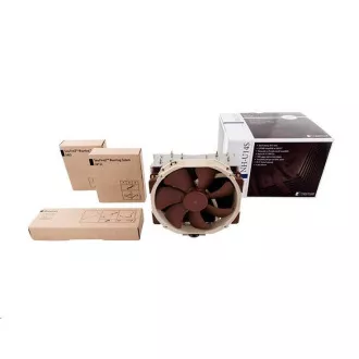 NOCTUA Chladič CPU NH-U14S, 1x 140mm, LGA1851, AM5, hnedá/strieborná