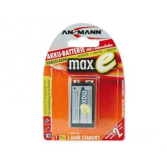 Batéria - Ansmann maxE 9V-E block NiMH 9V 200mAh