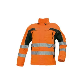 TICINO bunda HV oranžová/čierna XXXL