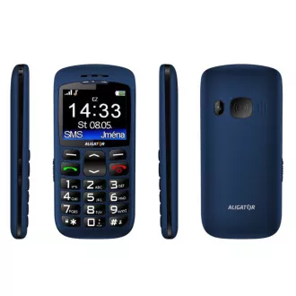Aligator A670 Senior, čierna + nabíjací stojan