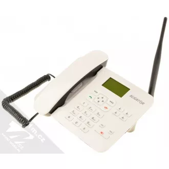 Aligator GSM stolný telefón T100, biela
