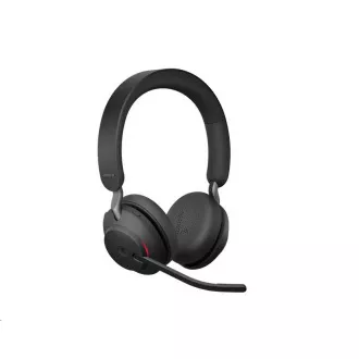 Jabra náhlavná súprava Evolve2 65, Link 380a MS, stereo, čierna