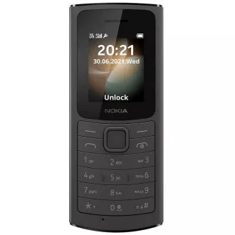 Nokia 105 Dual SIM, 4G, čierna (2023) - Rozbalené Nokia 105 Dual SIM, 4G, čierna (2023) - Rozbalené