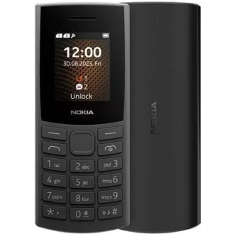 Nokia 105 Dual SIM, 4G, čierna (2023) - Rozbalené Nokia 105 Dual SIM, 4G, čierna (2023) - Rozbalené