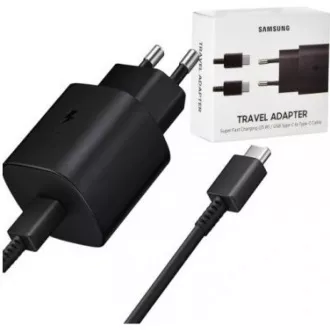 Samsung cestovná nabíjačka EP-TA800XWE, Quickcharge 25W, konektor USB-C, biela Samsung cestovná nabíjačka EP-TA800XWE, Quickcharge 25W, konektor USB-C, biela