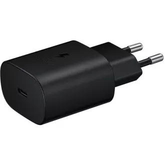 Samsung cestovná nabíjačka EP-TA800NBE, Quickcharge 25W, USB-C, čierna Samsung cestovná nabíjačka EP-TA800NBE, Quickcharge 25W, USB-C, čierna