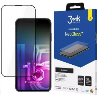 3mk NeoGlass Black pre Apple iPhone 15 3mk NeoGlass Black pre Apple iPhone 15