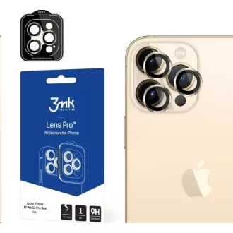 3mk Lens Protection Pro pre Apple iPhone 15 Pro, Dark Gold 3mk Lens Protection Pro pre Apple iPhone 15 Pro, Dark Gold