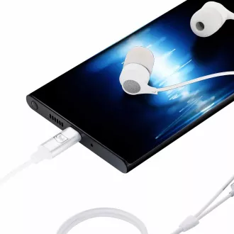 3mk slúchadlá - Wired Earphones USB-C, biela 3mk slúchadlá - Wired Earphones USB-C, biela