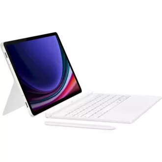 Samsung púzdro s klávesnicou EF-DX725UWE pre Galaxy Tab S9/S9 FE, biela Samsung púzdro s klávesnicou EF-DX725UWE pre Galaxy Tab S9/S9 FE, biela