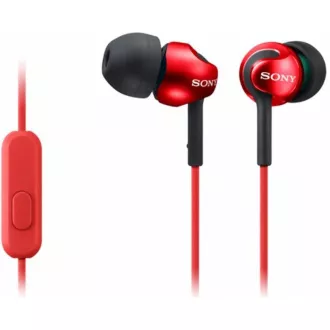 SONY stereo slúchadlá MDR-EX110AP, čierna
