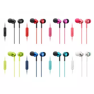 SONY stereo slúchadlá MDR-EX110AP, čierna