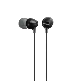 SONY stereo slúchadlá MDR-EX15LP, čierna