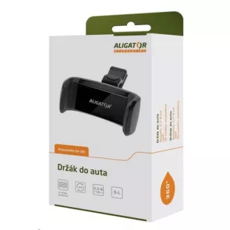 Aligator držiak do auta HA07 do mriežky ventilátora